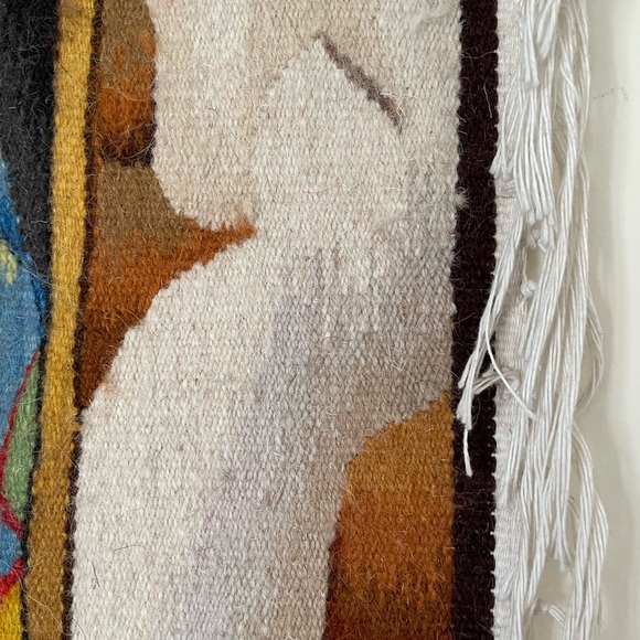 100% Wool Handmade Rug - Picture 2 of 3